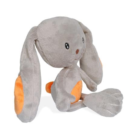 Peluche lapin- Marque française d'ours en peluche et vêtements bébé - Une collection de cadeau de naissance unique - L'Ours Kiwi