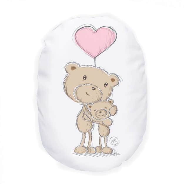 Coussin enfant - Marque française d'ours en peluche et vêtements bébé - Une collection de cadeau de naissance unique