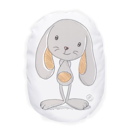 Coussin bébé Mandarine le lapin