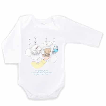 Body de naissance - Marque française d'ours en peluche et vêtements bébé - Une collection de cadeau de naissance unique - L'Ours Kiwi