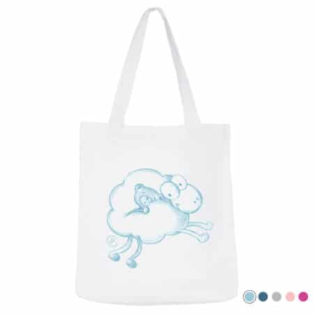 Tote bag naissance - Marque française d'ours en peluche et vêtements bébé - Une collection de cadeau de naissance unique - L'Ours Kiwi