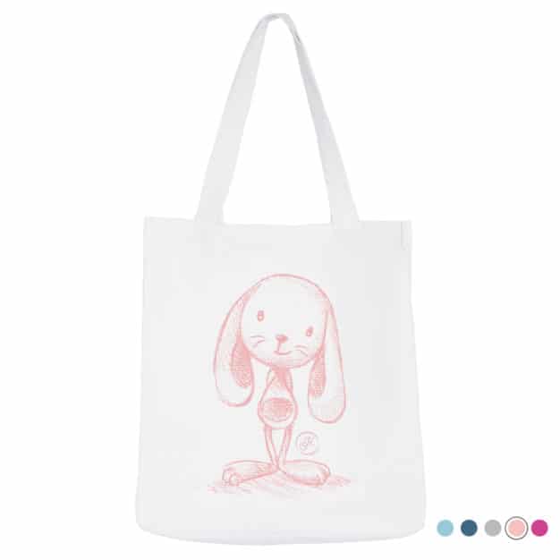 Tote bag naissance - Marque française d'ours en peluche et vêtements bébé - Une collection de cadeau de naissance unique - L'Ours Kiwi