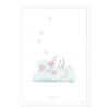 Tableau de naissance pour chambre de bébé - Marque française d'ours en peluche et vêtements bébé - Une collection de cadeau de naissance unique - L'Ours Kiwi