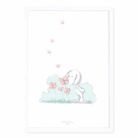 Tableau de naissance pour chambre de bébé - Marque française d'ours en peluche et vêtements bébé - Une collection de cadeau de naissance unique - L'Ours Kiwi