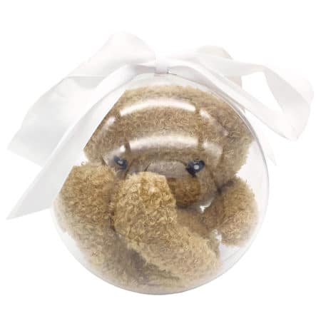 Ours en peluche dans bulle de naissance - Marque française d'ours en peluche et vêtements bébé - Une collection de cadeau de naissance unique - L'Ours Kiwi